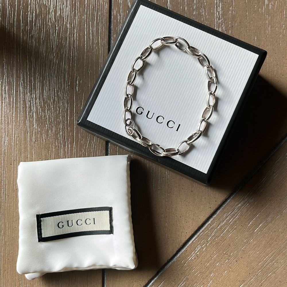 Rare Gucci Chain Link Bracelet - Picture 1 of 8